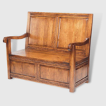 P625 Скамья с двумя панелями ijlbrown  - Вид №3