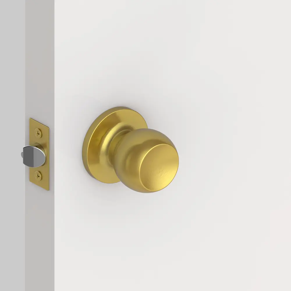 Ручка-защелка 624/BL PB-B без фиксации сталь цвет золото FUARO STLM-2078349 - Вид №7