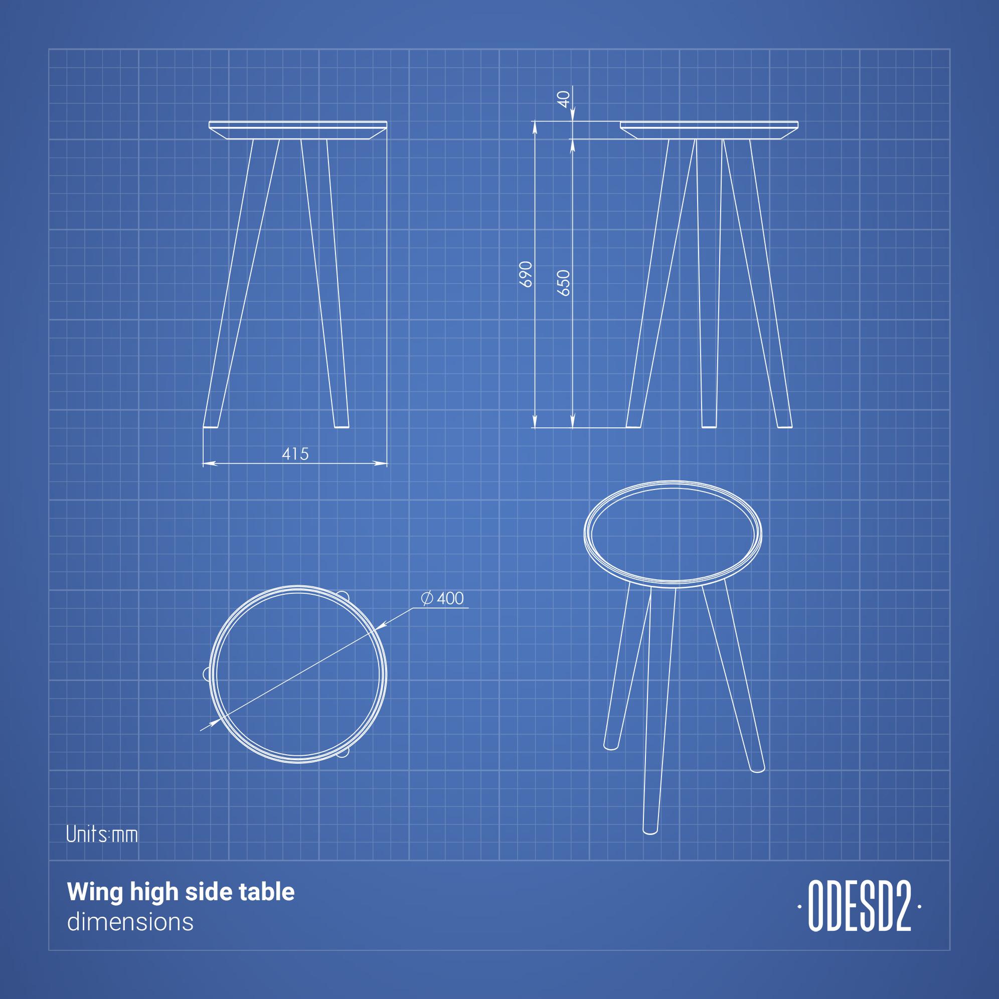 ODESD2 Круглый стол из ясеня Wing sun-id-1358555 - Вид №10