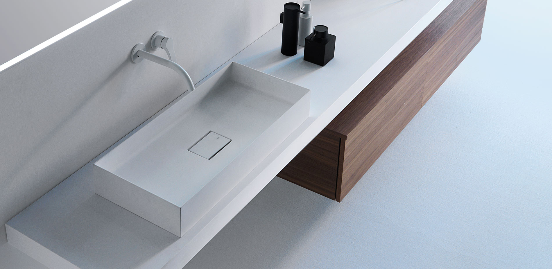 Quattro.Zero – D8J Раковины Falper  - Вид №1