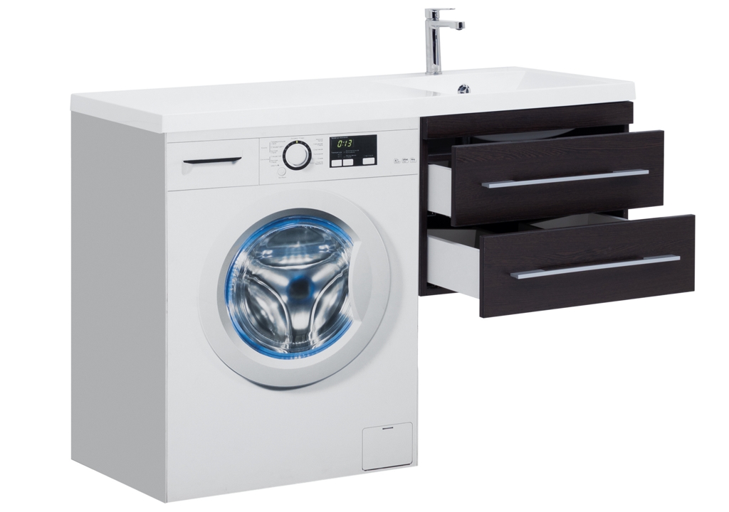 Тумба с раковиной Aquanet Нота 120 R венге 0017148400239568 - Вид №1