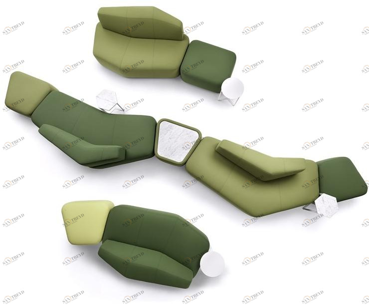 Marelli Модульный тканевый диван sun-id-1504159