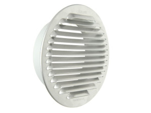 Встраиваемая решетка для отверстий диаметром от 80 до 200 мм с пластиковым отверстием