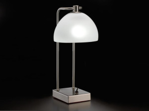 Стеклянная светодиодная настольная лампа