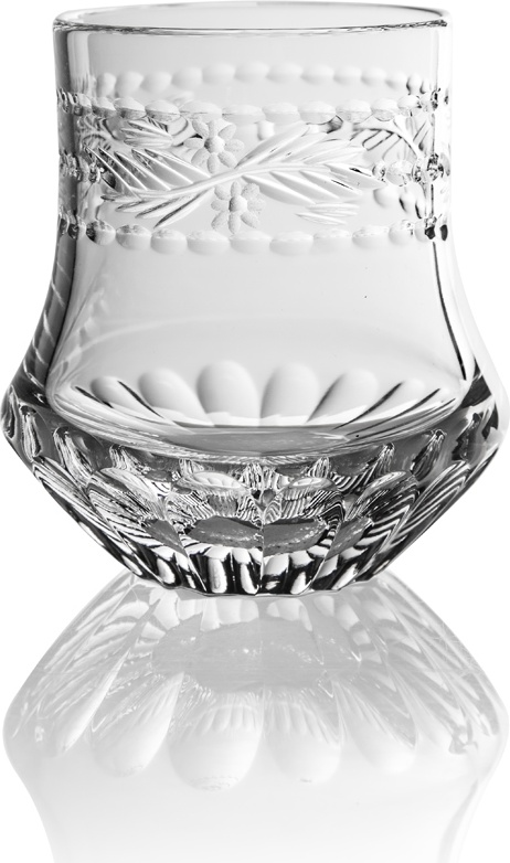 10616750 Avdeev Crystal Стакан для воды "Бусинка" Хрусталь 