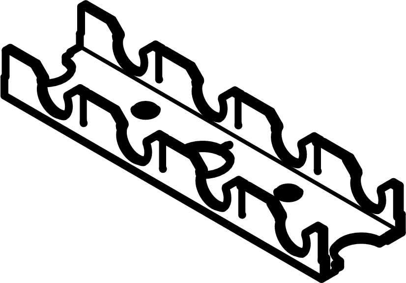 Viega Фиксирующий трак 1277 (613624) 613 624 - Вид №1