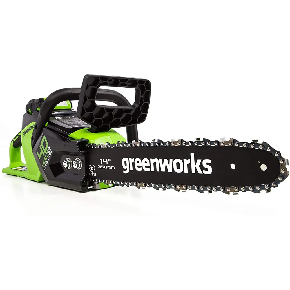 Аккумуляторная пила Greenworks 40V с шиной 35 см - компактная мощность для сада и леса 86837016 STLM-0071914 - Вид №1