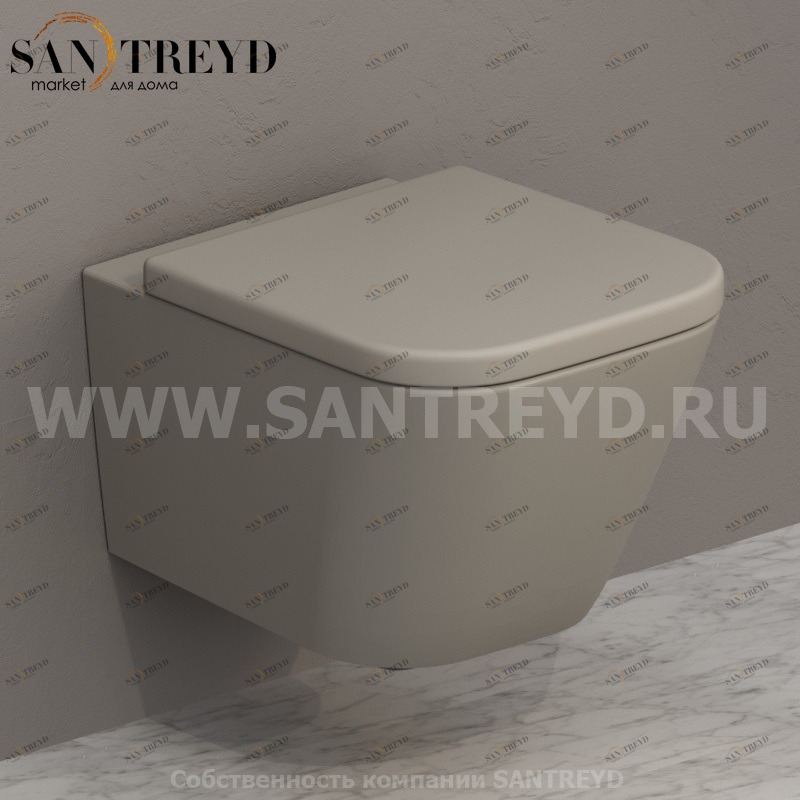 STS07GH Подвесной унитаз настенный Белый Ceramica Globo STONE Италия