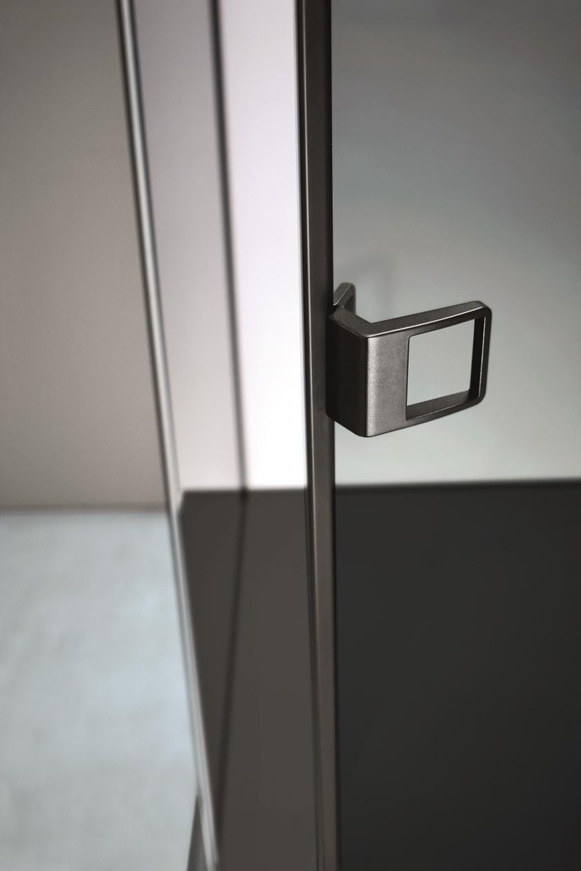 ARBLU Душевой уголок угловой с распашной дверцей Otto sun-id-1512665 - Вид №3