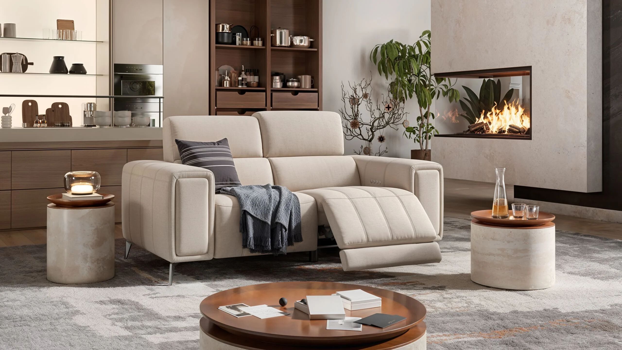 2-местный тканевый диван Sofanella Linera ARCH-00082766 - Вид №6