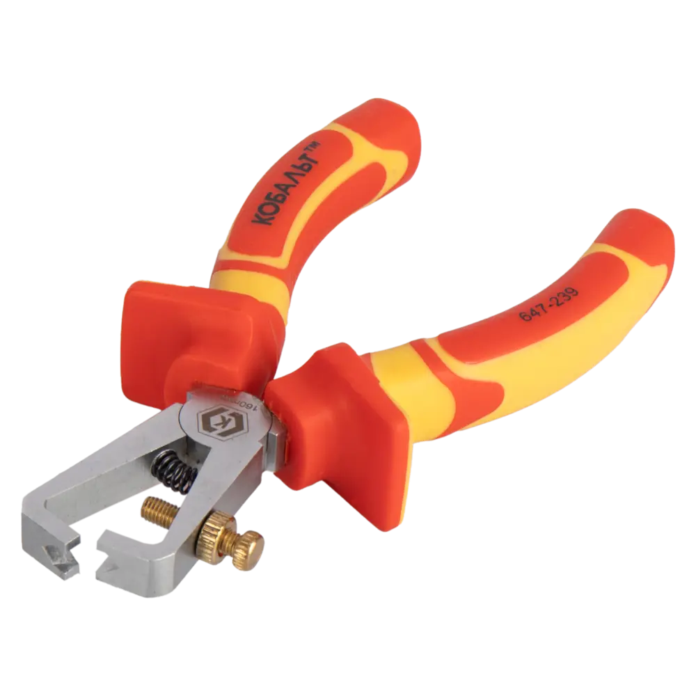 Клещи для снятия изоляции Кобальт 647-239 160 мм 89374011 STLM-1354146