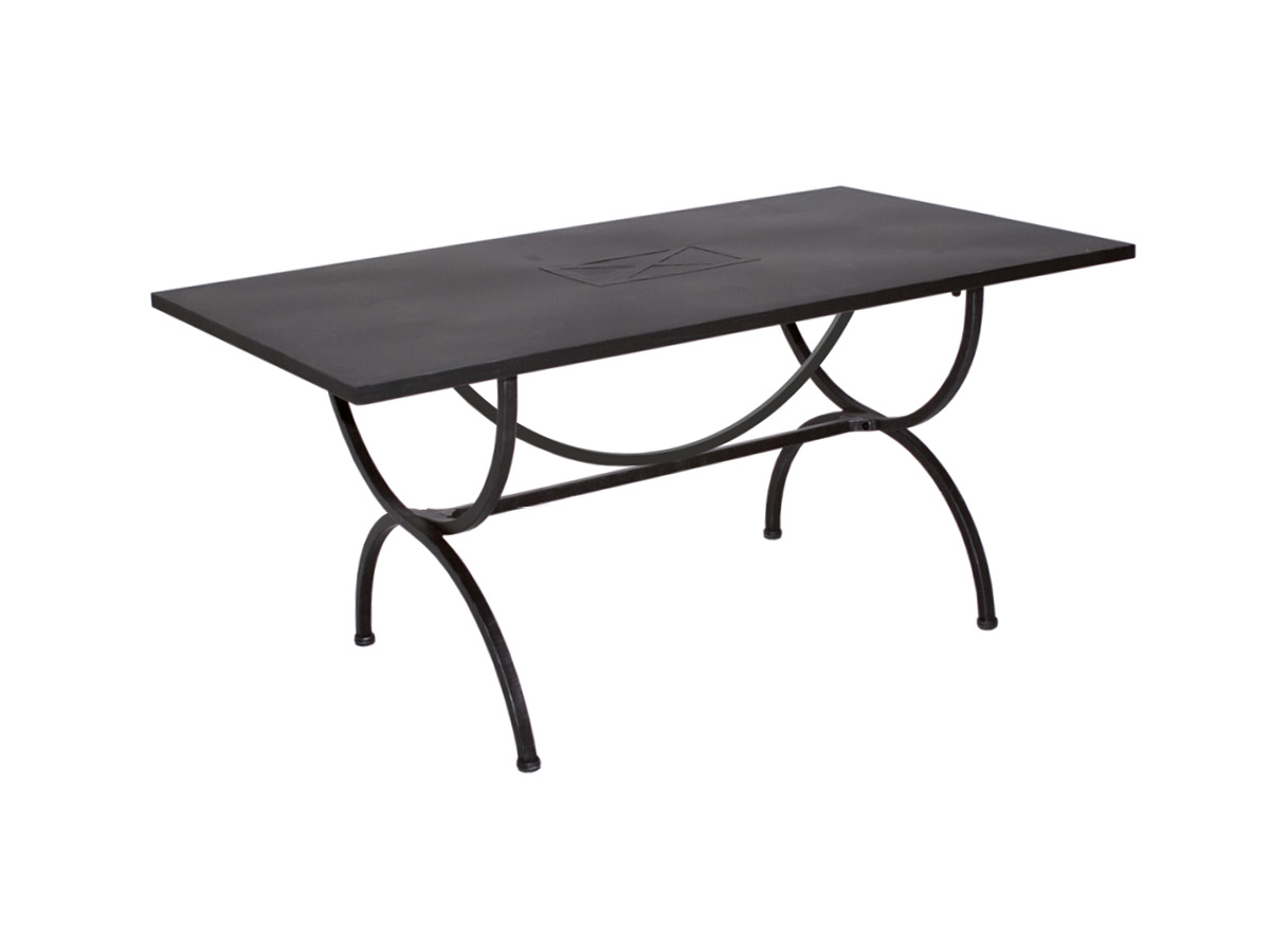 65.00.0306 Медичи Антик стол - столешница из кованого железа - 90 x 160 Mbm Medici