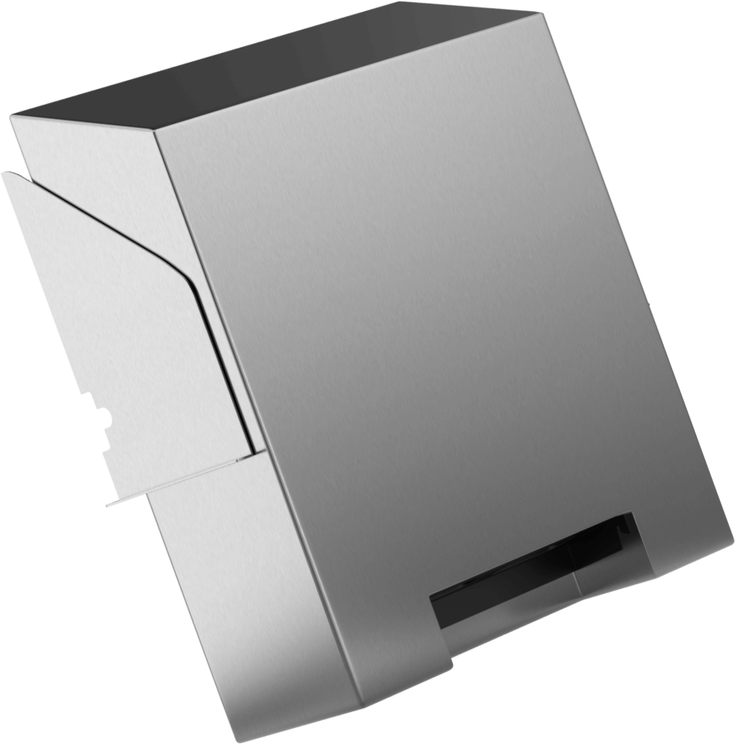 M430-S Автоматическая сушилка для рук из нержавеющей стали для установки за зеркалом