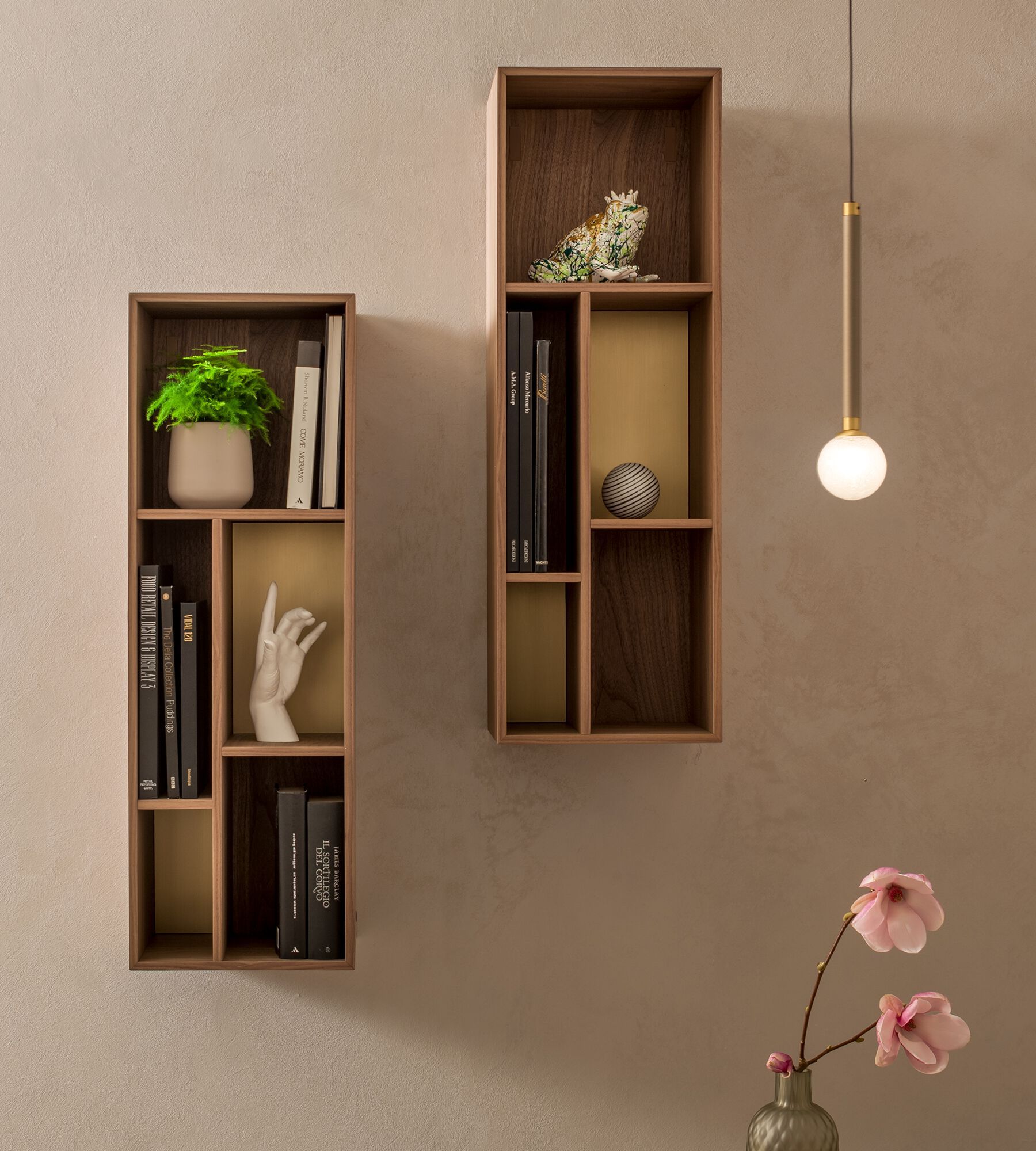 Вертикальный навесной шкаф из МДФ Morica Design PANGEA ARCH-00028476 - Вид №18