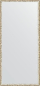 BY 1110 Зеркало в багетной раме - мельхиор 41 mm EVOFORM Definite