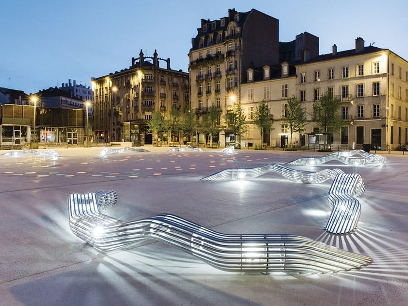 CYRIA Скамья со встроенным освещением без спинки Bw# sun-id-1488706 - Вид №4