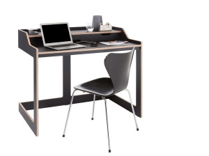 Березовый стол с ящиками