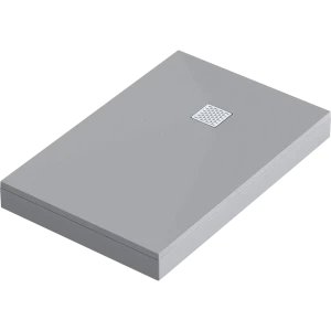 Душевой поддон Keram литьевой мрамор 120x80 см цвет грей 83210766 STLM-2190862