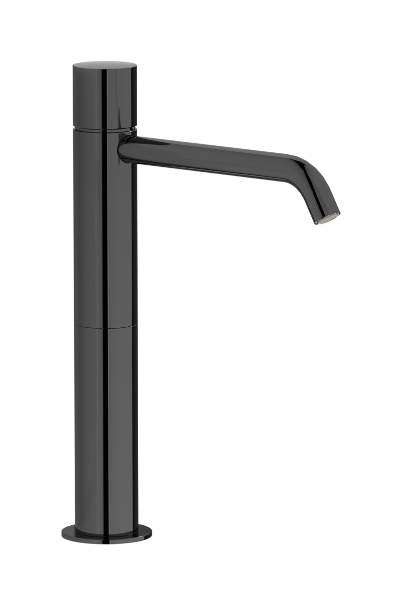 Монорычажный смеситель для кухни WE ARE IB rr370cf Black Chrome Kitchen