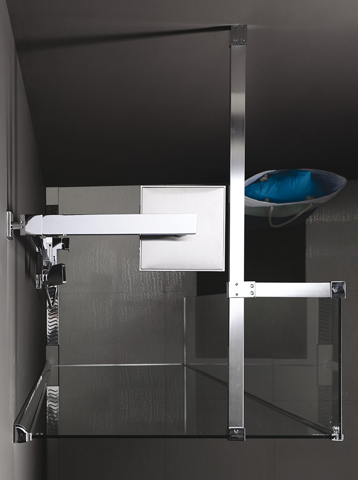 MS2B-30R Polysan Душевые ширмы MODULAR SHOWER  - Вид №3