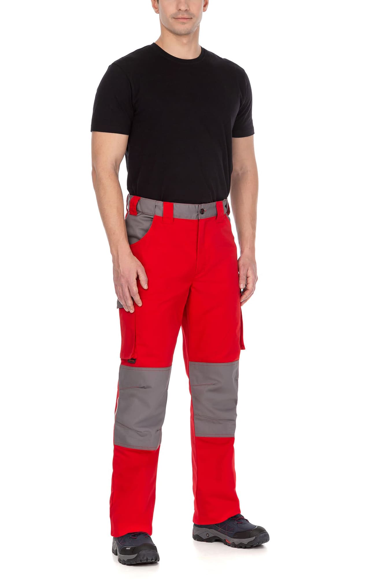 70059 Костюм  NEW красный с серым STATUS  Летняя спецодежда  размер 60-62/170-176  - Вид №13