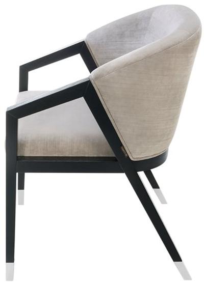 FRATO Бархатное кресло с подлокотниками  Fup100005aas  - Вид №2