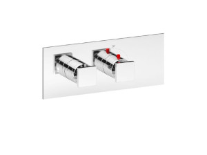 Термостатический смеситель для душа с 2 отверстиями