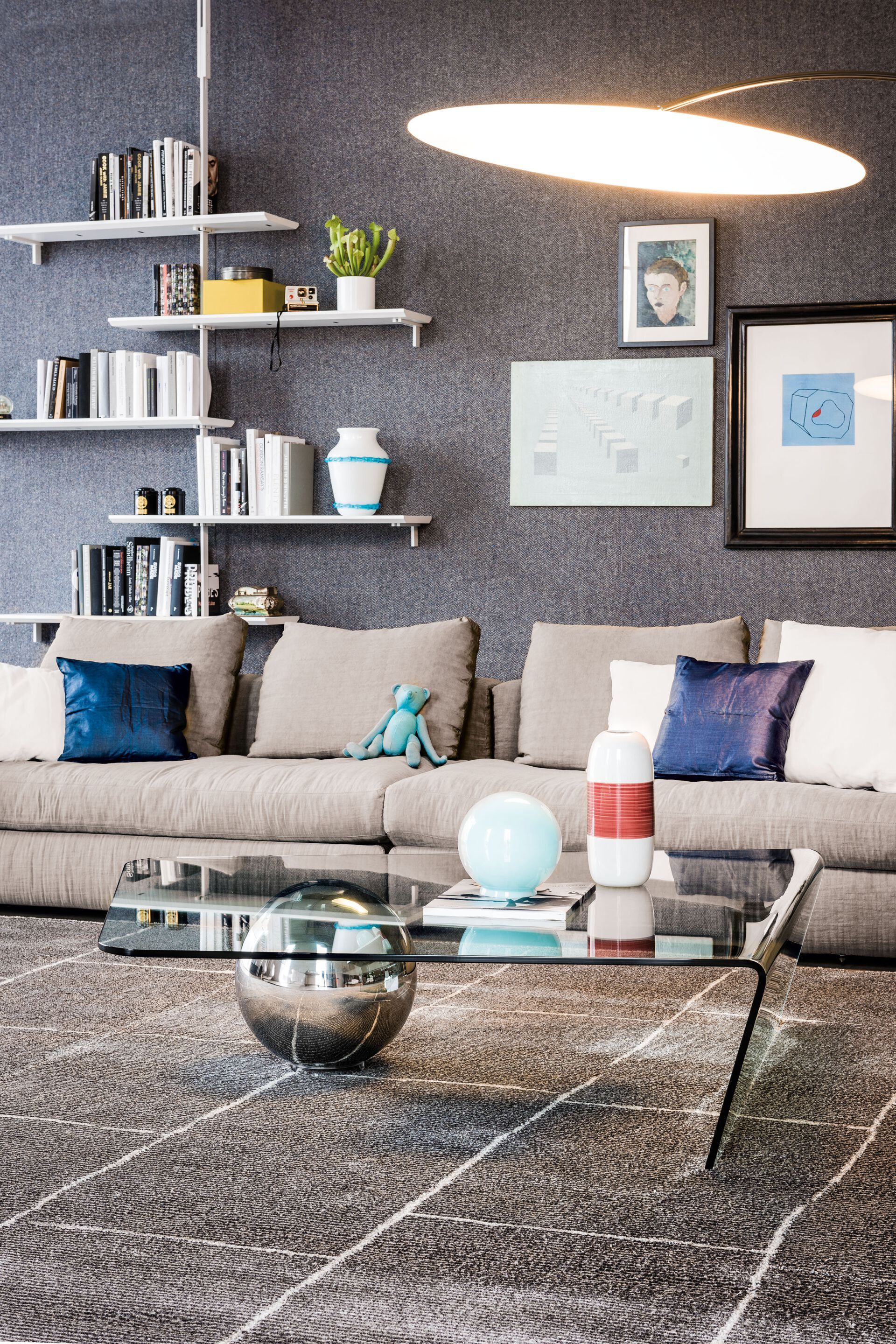 Низкий Хрустальный журнальный столик Cattelan italia GLOBE ARCH-00043604 - Вид №3