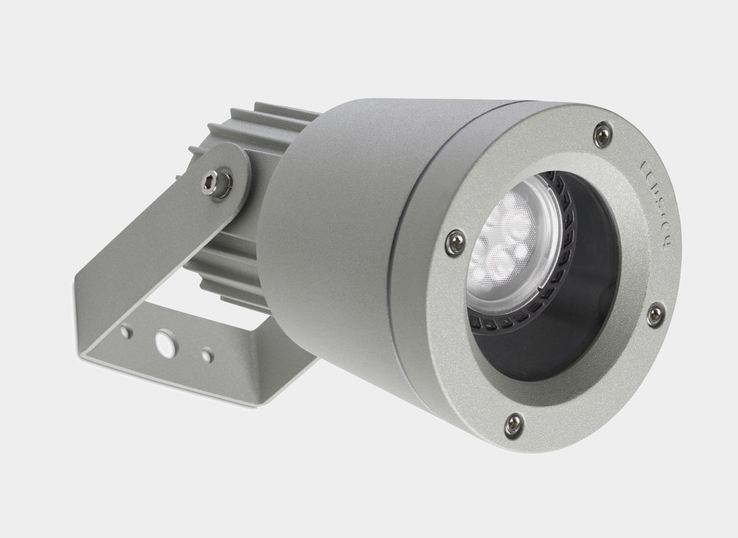 088169 Прожектор для уличного освещения серый Leds C4 Hubble