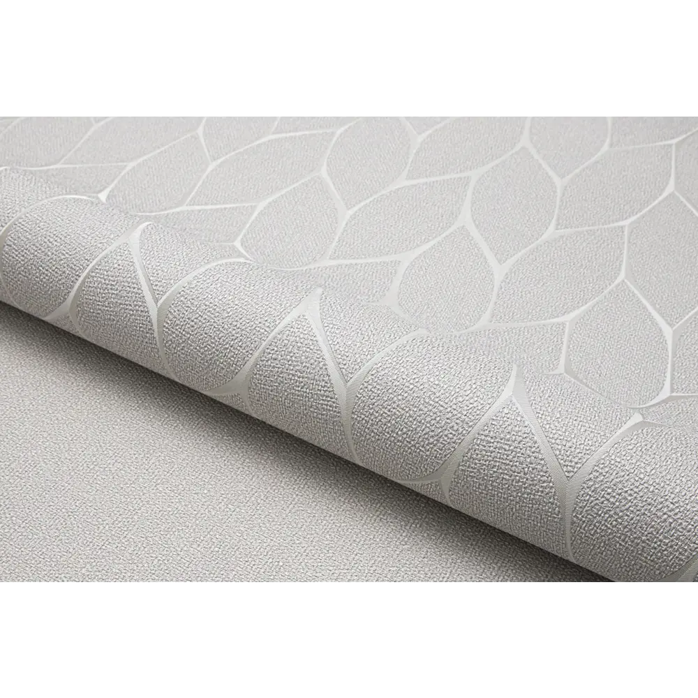 Обои флизелиновые Wallsecret Siam серые 1.06 м 89432842 STLM-1566281 - Вид №5