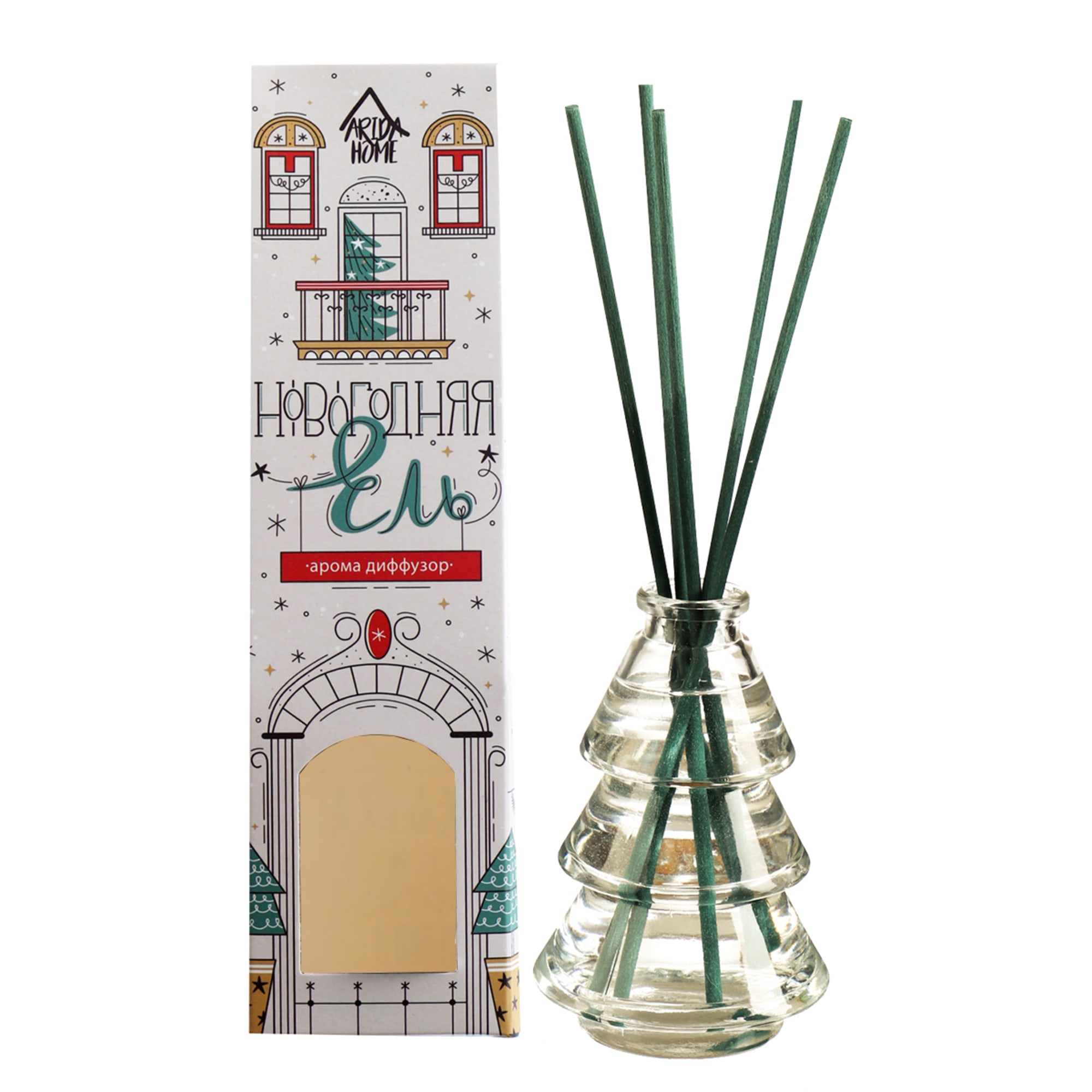 82973100 Ароматический диффузор «Новогодняя ель» 90 мл Santreyd 