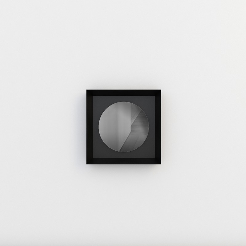 F155AX80 VIP зеркало Adriani e Rossi глянцевый черный  - Вид №1