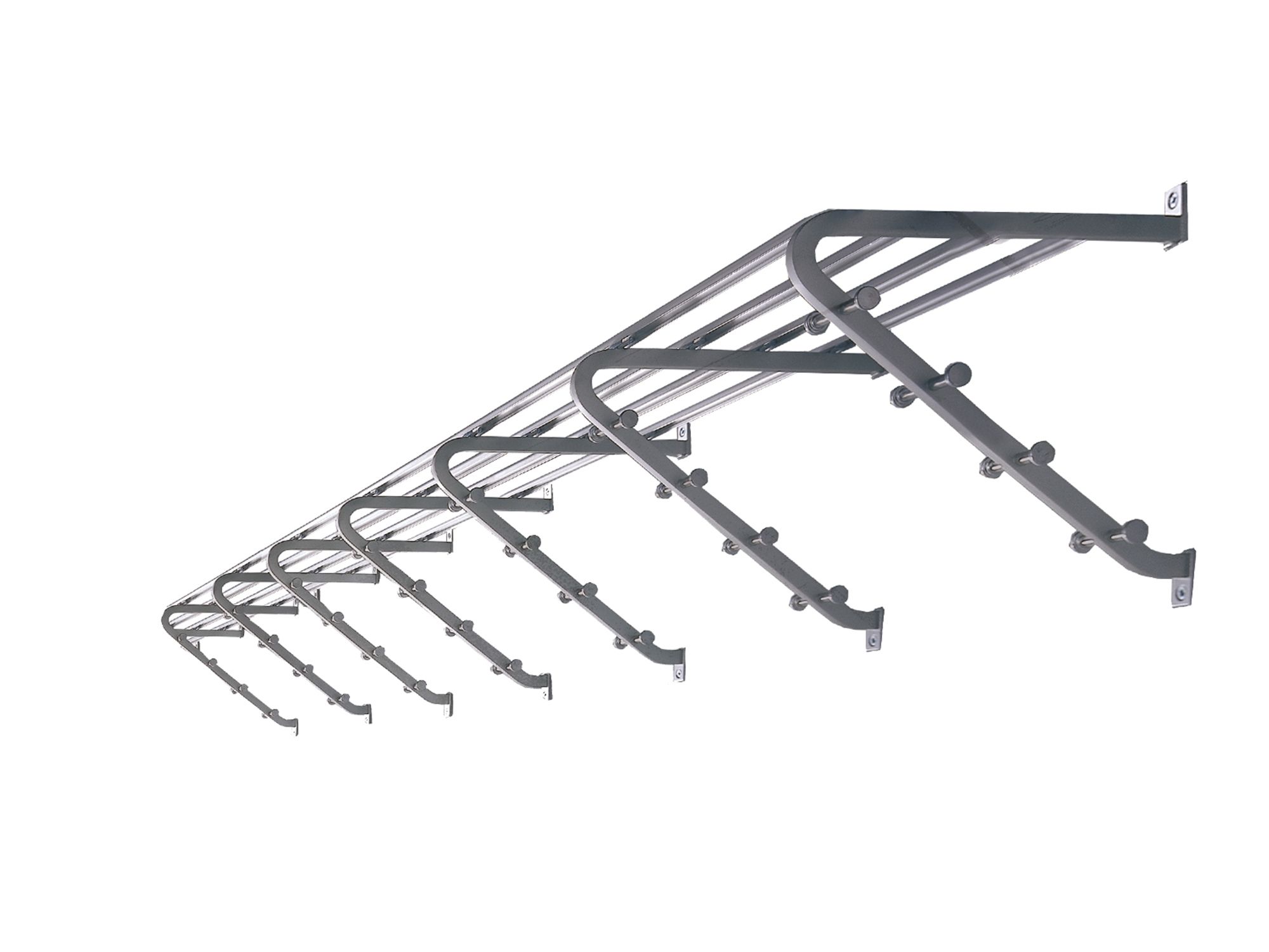 Металлическая вешалка для одежды / полка SCHNEEWEISS interior кассета ARCH-00049720 - Вид №1