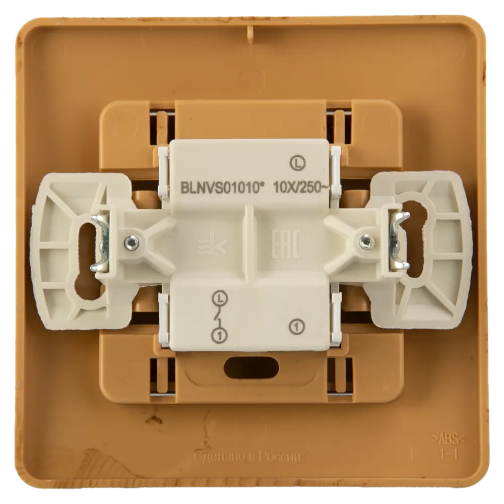 Выключатель одноклавишный Systeme Electric Blanca с текстурой натурального ясеня 84502366 STLM-0050690 - Вид №2