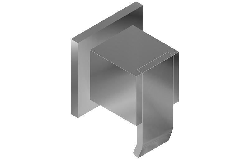 E-8072-LM38E1-T Внутренний переключатель с тремя выходами 3/4" - внешние элементы GRAFF Qubic