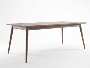 Садовый стол из тикового дерева в скандинавском стиле