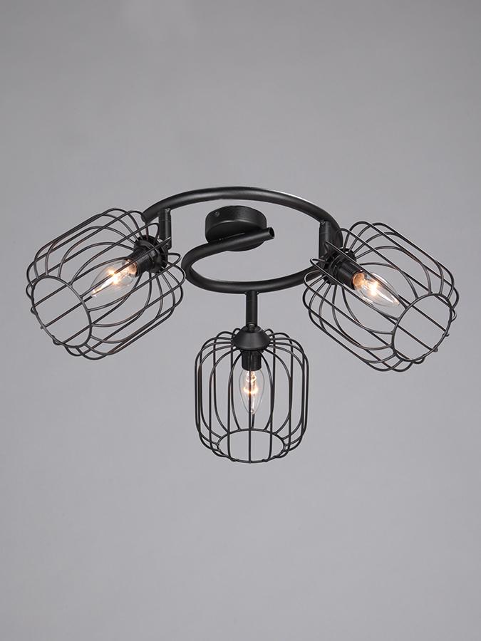 Спот потолочный черный Vitaluce V4299-1/3PL VITALUCE  00-3924417 Черный  - Вид №1