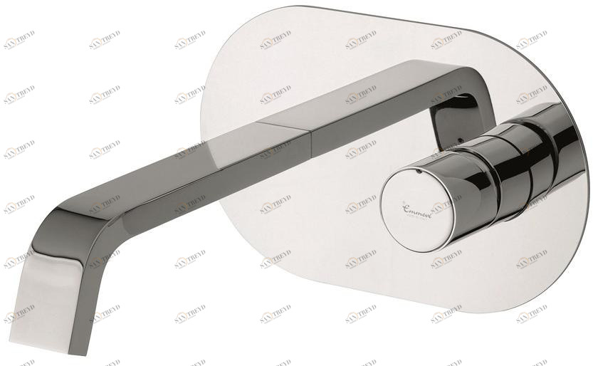 EMMEVI RUBINETTERIE Смеситель для раковины настенный из латуни без слива Minù sun-id-1443304