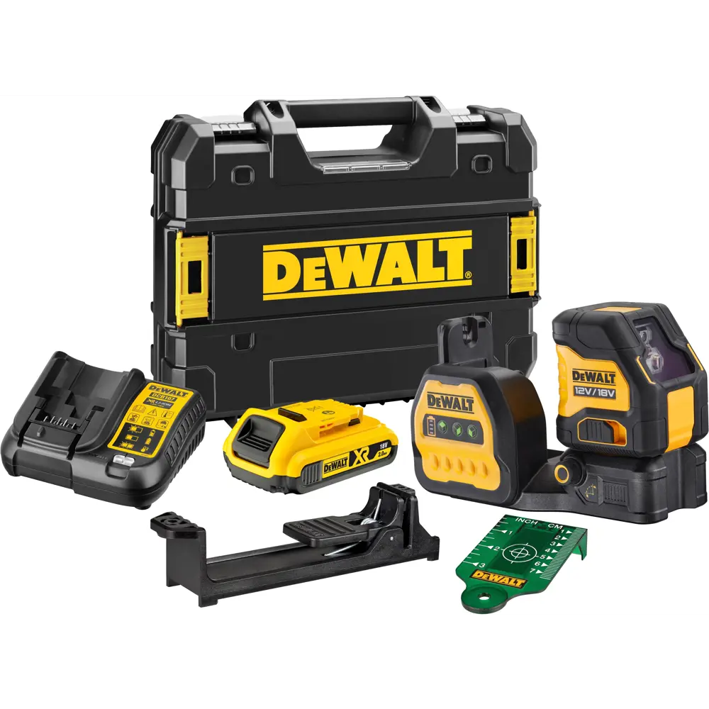 Уровень лазерный Dewalt DCE088G18 зеленый луч, 30 м 85542291 STLM-2026239  - Вид №1