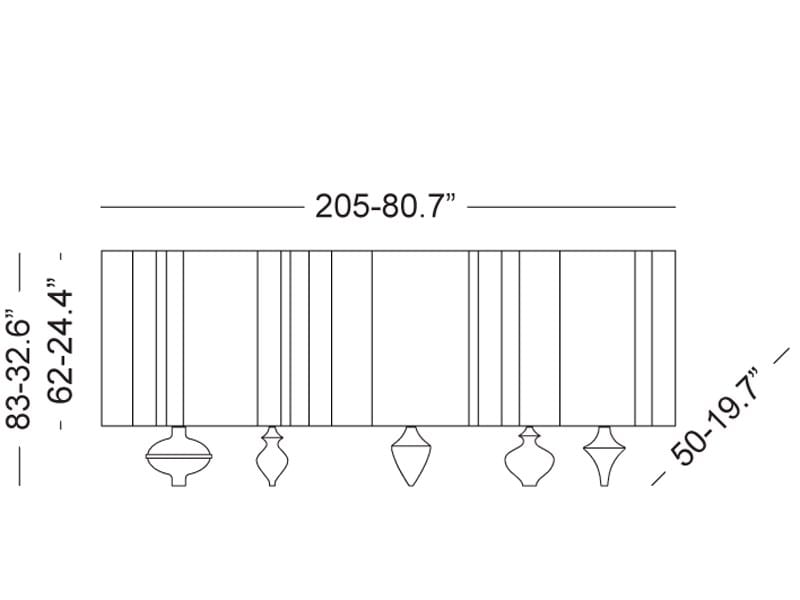 Деревянный шкаф с распашными дверцами Il Pezzo Mancante IL PEZZO 1 ARCH-00135069 - Вид №5