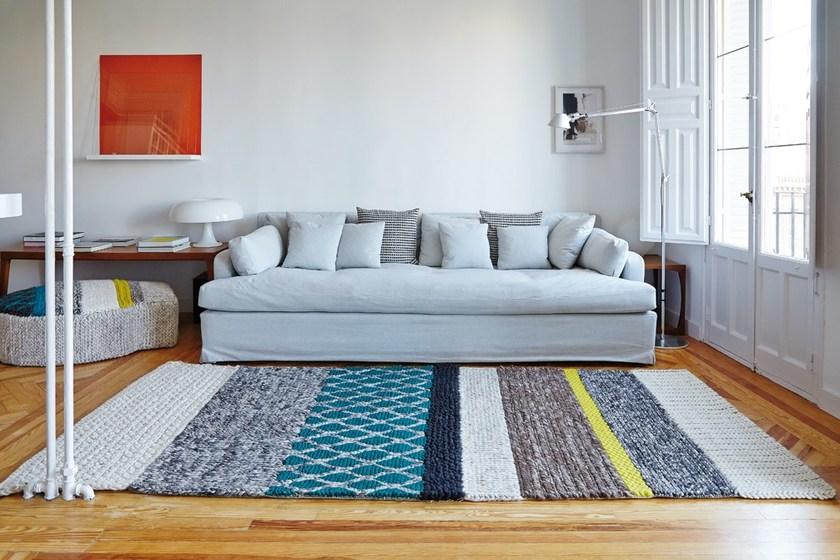 GAN Прямоугольный шерстяной коврик Mangas original sun-id-1477125 - Вид №2