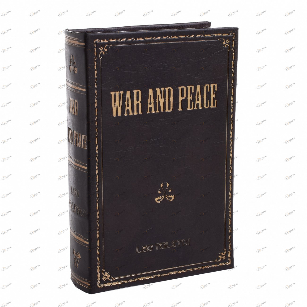 Шкатулка War&Pieace коричневого цвета TO4ROOMS  212578 Коричневый 