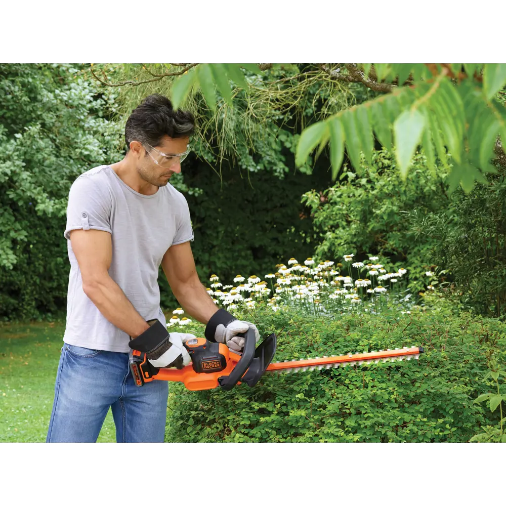 Кусторез аккумуляторный Black Decker 45 см 2 Ач BLACK + DECKER STLM-2176478 - Вид №4