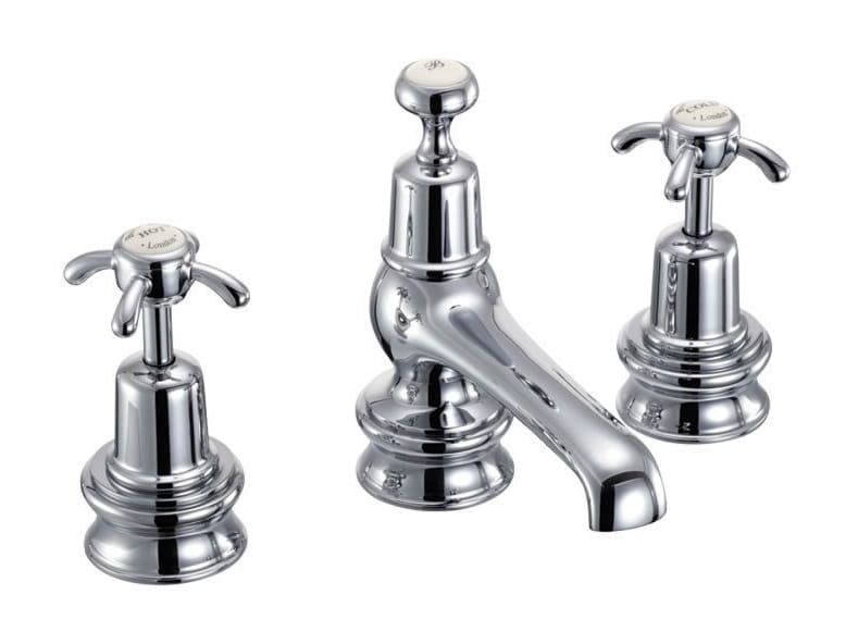 Смеситель для раковины с 3 отверстиями Burlington ANGLESEY REGENT ARCH-00027103 - Вид №1