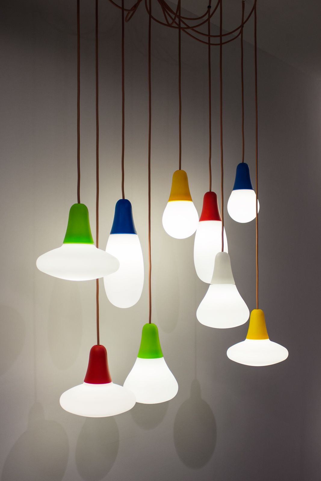 Открытый подвесной светильник из полиэтилена Martinelli Luce CIULIFRULI ARCH-00023253 - Вид №6