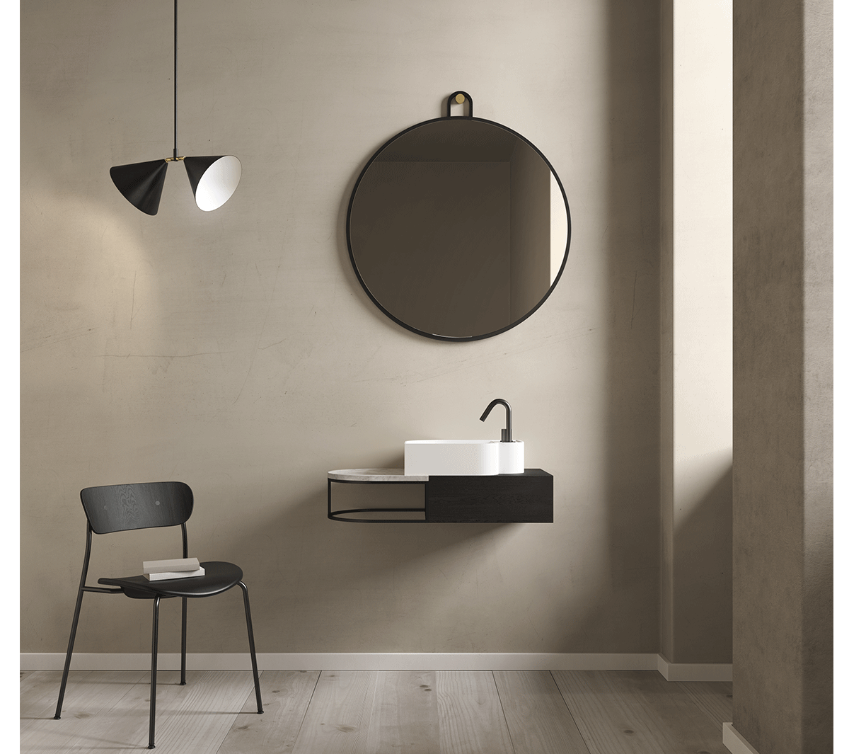 Ex.T Nouveau Round 1 Настенное зеркало EXNOUSPTOND1 - Вид №3