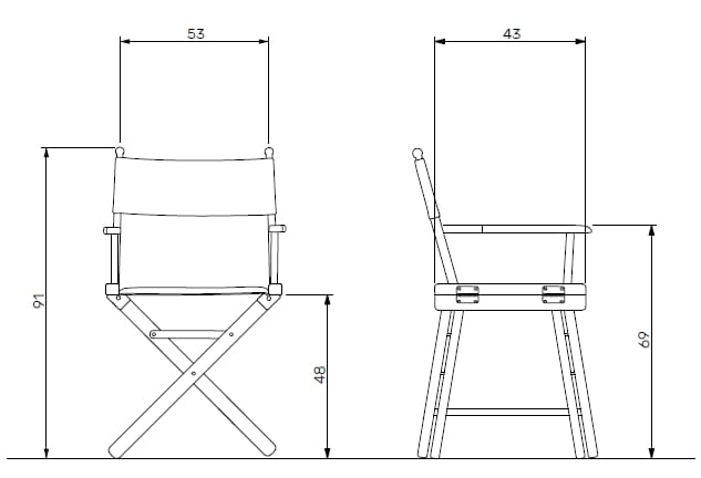 Бук складной садовый стул Telami герцогский ARCH-00085546 - Вид №10