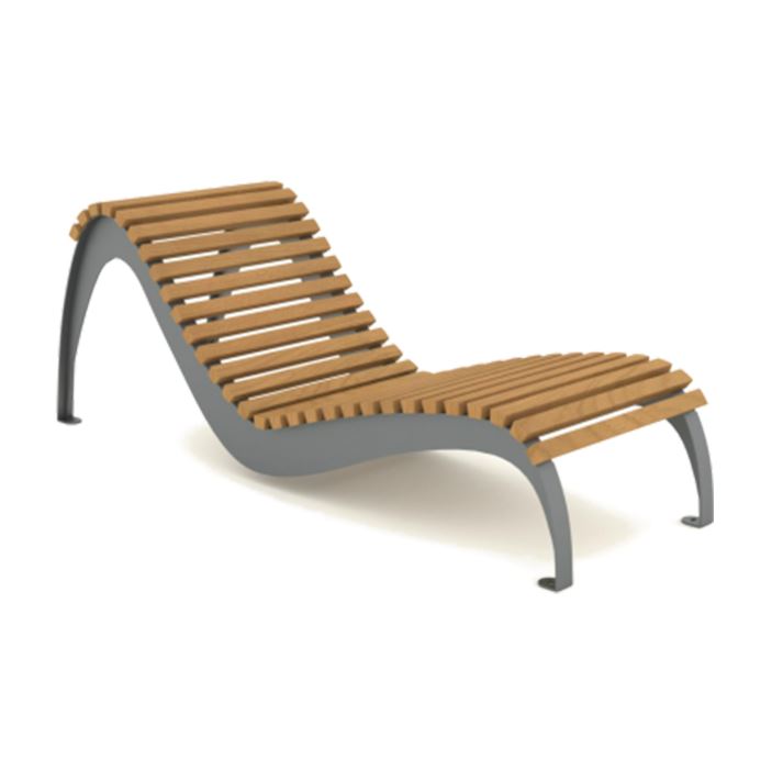 14507 ВОЛНА Molding, шезлонг парковый уличный LAB.Space  - Вид №1