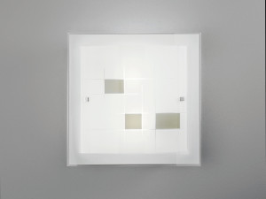 Потолочный светильник из опалового стекла