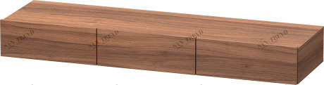 DS827207979 Полочка с ящиком DuraStyle #DS8272 1500 x 440 мм Орех натуральный, декор Duravit